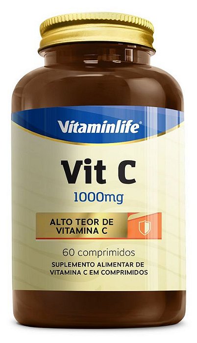 VITAMINA C 1000 MG 60 COMPRIMIDOS - VITAMINLIFE