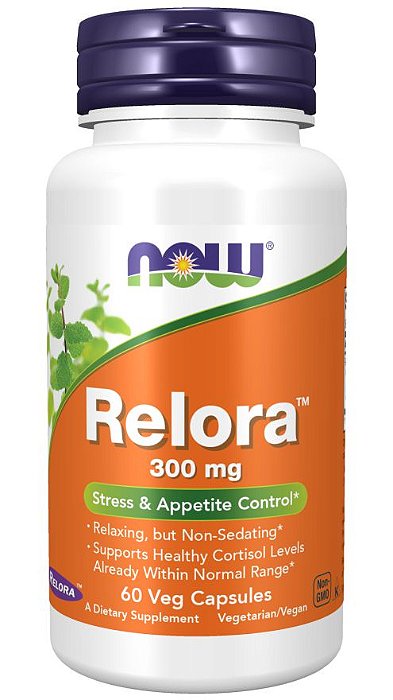 RELORA 300 MG 60 CÁPSULAS - NOW FOODS