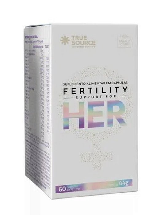MULTIVITAMÍNICO FERTILITY HER 60 CÁPSULAS TRUE SOURCE - MULTIVITAMÍNICO FERTILITY HER 60 CÁPSULAS TRUE SOURCE