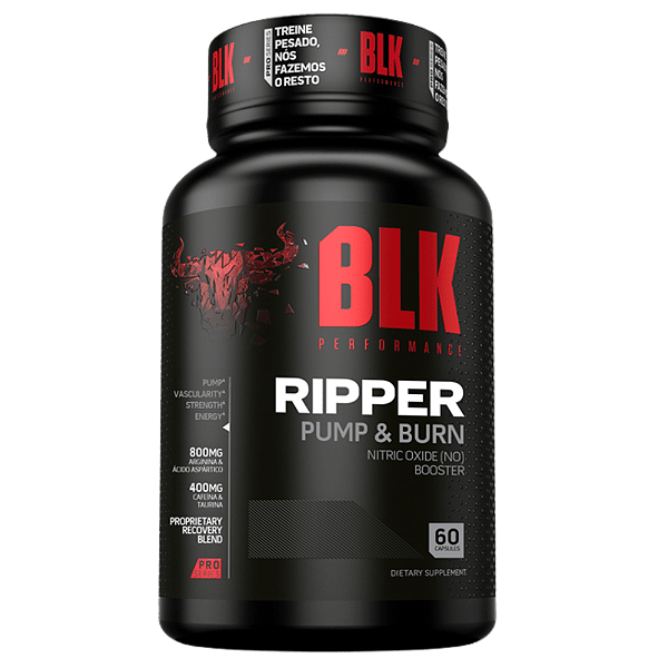 PRE TREINO RIPPER 60 CÁPSULAS - BLK PERFORMANCE (NOVO)
