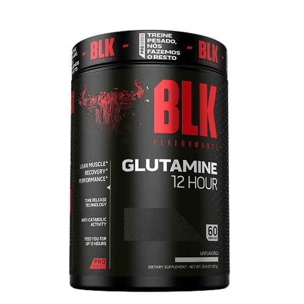 GLUTAMINE 12 HOUR 300 GR - BLK PERFORMANCE