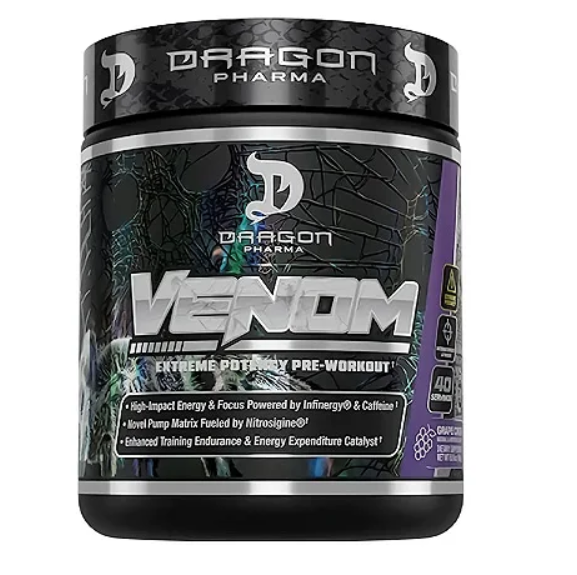 PRE-TREINO VENOM 40 DOSES - DRAGON PHARMA