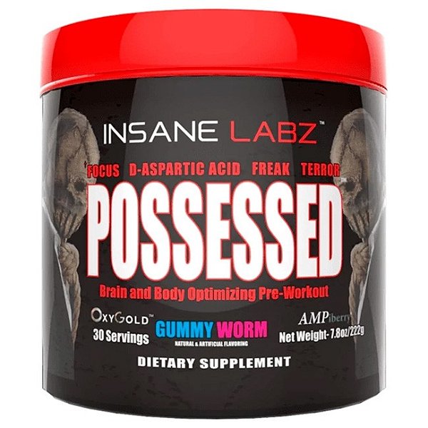 POSSESSED 30 DOSES GUMMY WORM (IMPORTADO) - INSANE LABZ