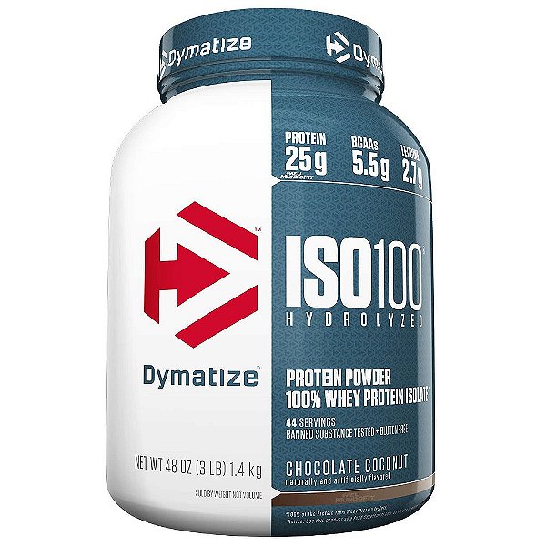 ISO 100 2.3 KG 100% HYDROLIZADO - DYMATIZE