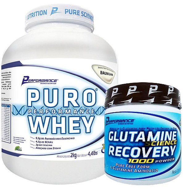COMBO BLACK PURO WHEY 2KG - PERFORMANCE