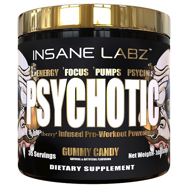 PSYCOTHIC GOLD (35 DOSES) PRE-TREINO - INSANE LABZ