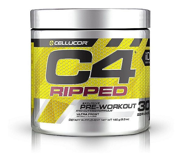 PRÉ-TREINO C4 RIPPED 30 DOSES - CELLUCOR