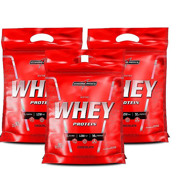 Kit 3X Nutri Whey 907 GR - INTEGRALMEDICA
