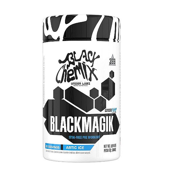 PRE-TREINO BLACK MAGIK 450 GR - UNDER LABZ