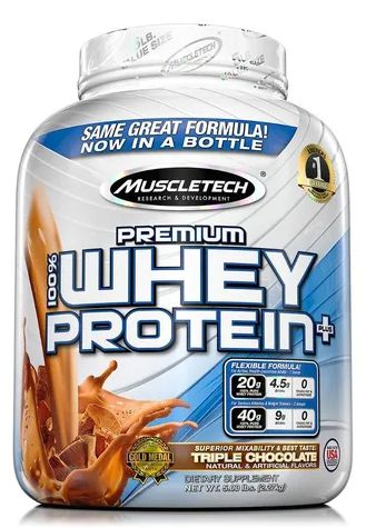 100% WHEY PROTEIN PREMIUM PLUS 2.27 KG - MUSCLETECH