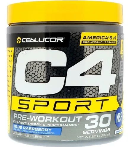 C4 SPORT - CELLUCOR - PRÉ TREINO - 270 GR (30 DOSES)