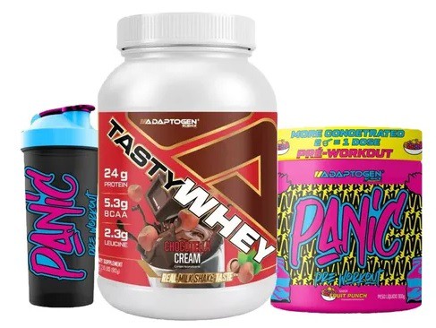 TASTY WHEY 907 GR COMBO - ADAPTOGEN