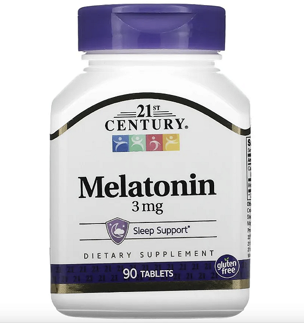 MELATONINA 3 MG 90 TABLETS - 21ST CENTURY
