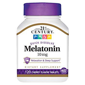 MELATONINA 10 MG 120 TABLETS - 21ST CENTURY