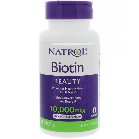 BIOTINA 10.000 MCG 100 COMPRIMIDOS - NATROL