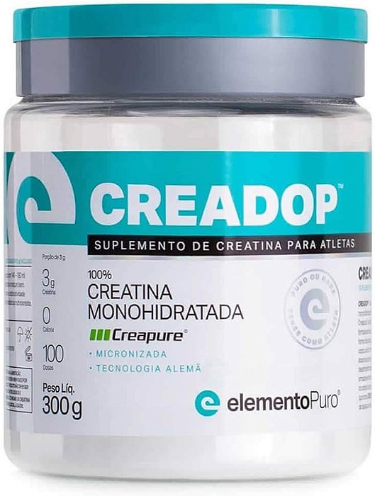 CREATINA CREADOP CREAPURE 300 GR - ELEMENTO PURO