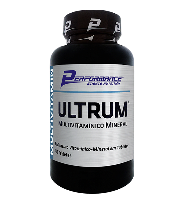 ULTRUM MULTIVITAMINICO MINERAL 100 TABLETS - PERFORMANCE NUTRITION