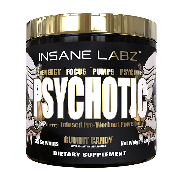 PSYCOTHIC GOLD FRUIT PUNCH 35 DOSES - INSANE LABZ