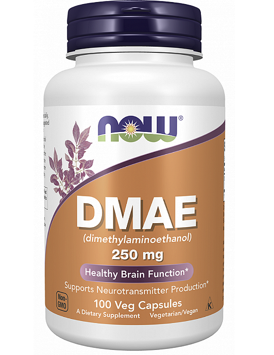 DMAE 250 MG 100 CAPS - NOW FOODS
