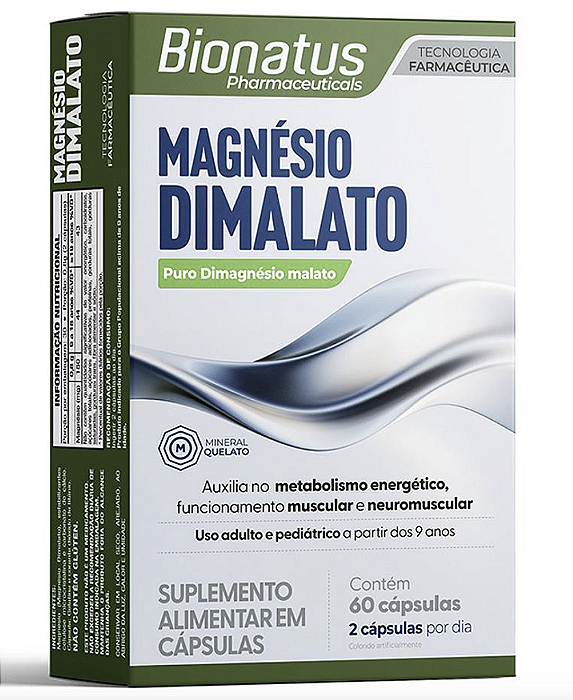 MAGNESIO DIMALATO 60 CAPS - BIONATUS
