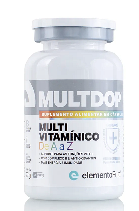 MULTDOP - MULTIVITAMINICO A-Z 60 CAPS - ELEMENTO PURO