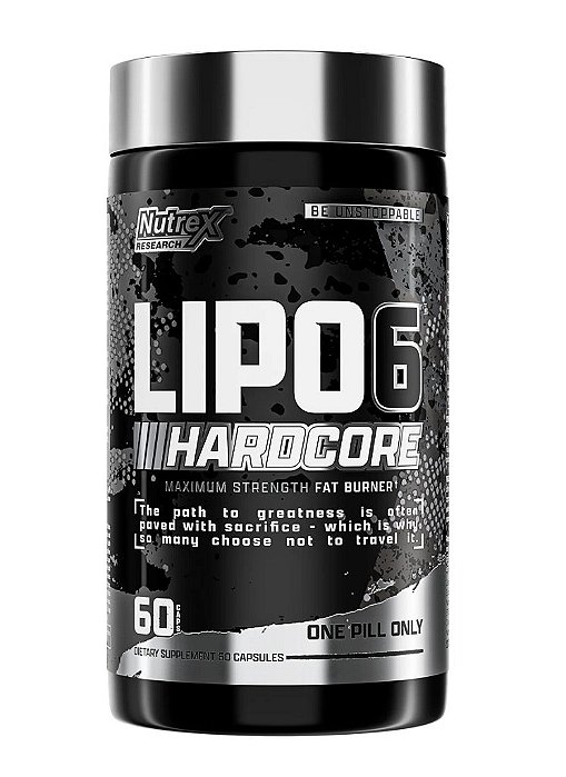 LIPO 6 HARDCORE 60 CÁPSULAS - NUTREX