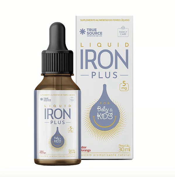 IRON PLUS LIQUIDO 30 ML - TRUE SOURCE