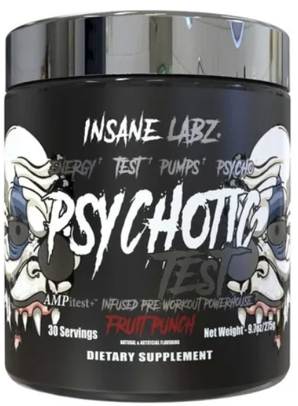 PSYCHOTIC TEST PRE-TREINO 214 GR - INSANE LABZ IMPORTADO (MELANCIA)