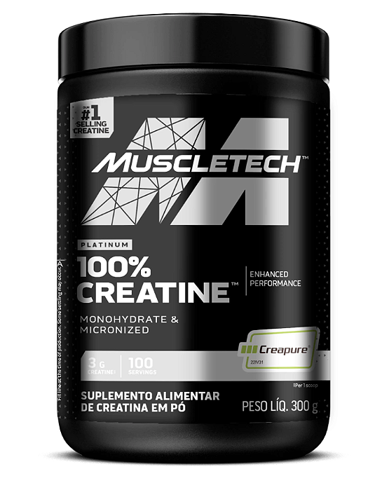 CREATINA PLATINUM 300 GR CREAPURE - MUSCLETECH