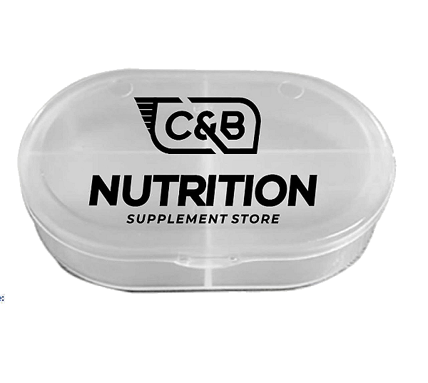 PORTA CAPSULA 4 COMPARTILHAMENTOS - C&B NUTRITION