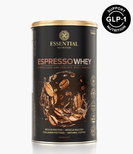 EXPRESSO WHEY CAFE LATA 420 GR 15 DOSES - ESSENTIAL NUTRITION