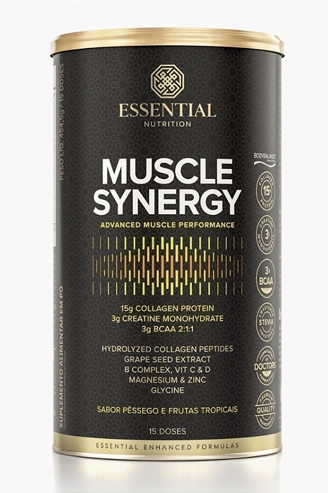 MUSCLE SYNERGY (JABUTICABA COM LIMAO) LATA 427GR - ESSENTIAL NUTRITION