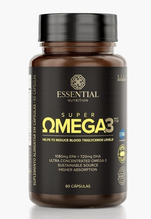 SUPER OMEGA 3 TG IG 60 CAPS - ESSENTIAL NUTRITION