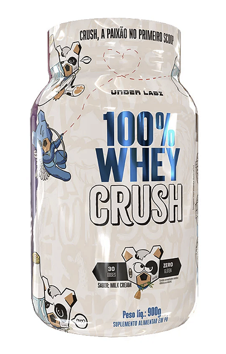 100% WHEY CRUSH 900 GR COOKIES - UNDER LABZ
