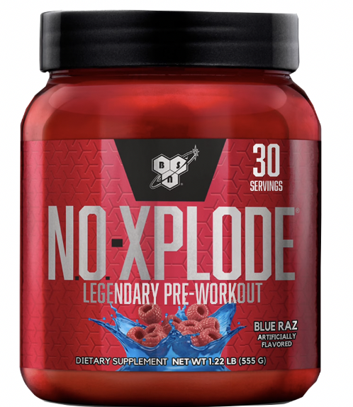 NO XPLODE 30 DOSES (BLUE RAZ) - BSN