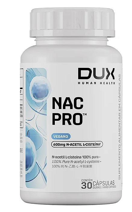 NAC PRO 30 CAPSULAS - DUX NUTRITION
