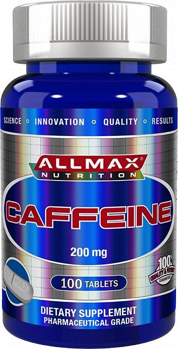 CAFEINA 200 MG 100 COMP - ALLMAX NUTRITION