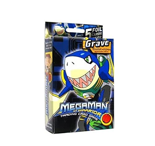 Mega Man NT Warrior TCG: Grave Sharkman Starter Deck