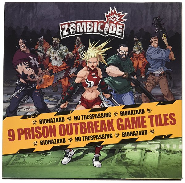 Zombicide: Prison Outbreak - Game Tiles