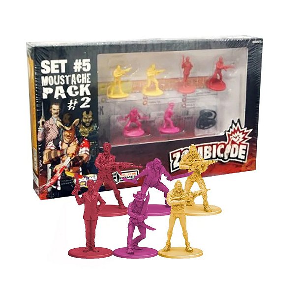 Zombicide: Set #5 - Moustache Pack #2