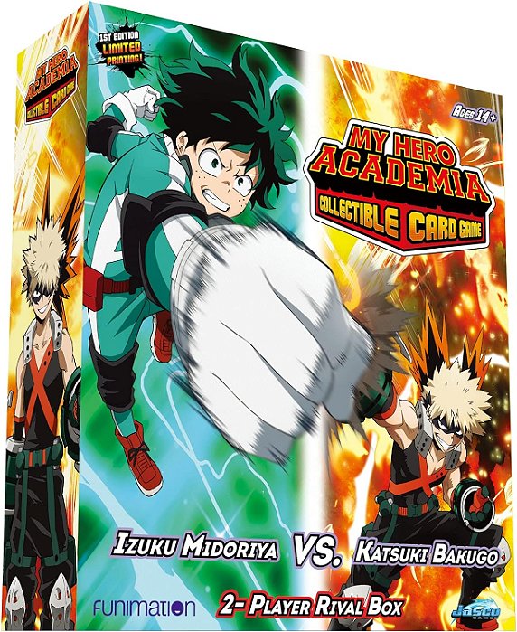 My Hero Academia CCG: 2-Player Rival Decks - Izuku Midoriya vs Katsuki Bakugo