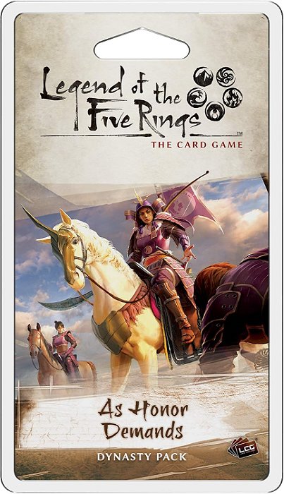 Legend of the Five Rings: The Card Game - As Honor Demands Dynasty Pack