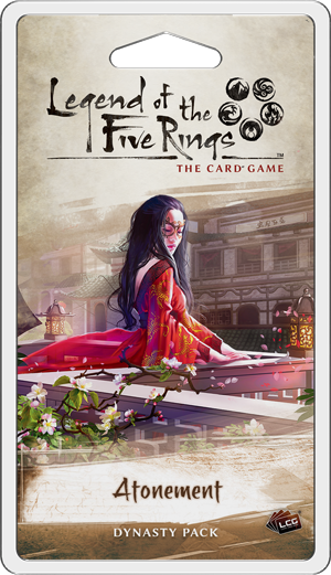 Legend of the Five Rings: The Card Game - Atonement Dynasty Pack