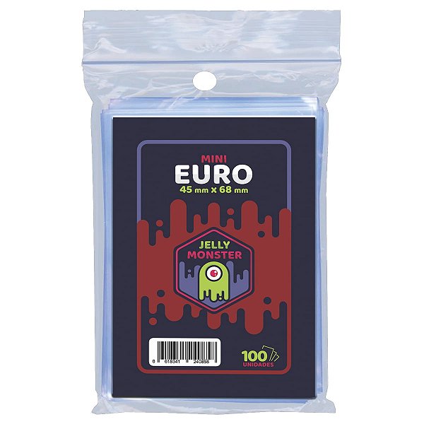 Sleeve Mini Euro 45mm X 68mm Jelly Monster