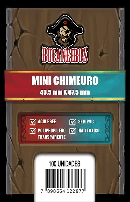 Sleeve Mini Chimeuro (43,5 x 67,5) Bucaneiros