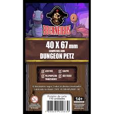 Sleeve Customizado para Dungeon Petz (40 x 67) Bucaneiros