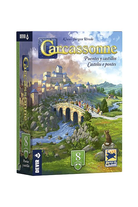 Carcassonne Expansão 8 – Castelos e Pontes (Nova Edição)