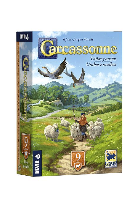 Carcassonne Expansão 9 – Vinhas e Ovelhas (Nova Edição)