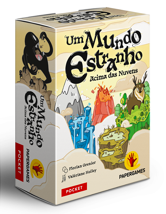 Um Mundo Estranho Acima das Nuvens
