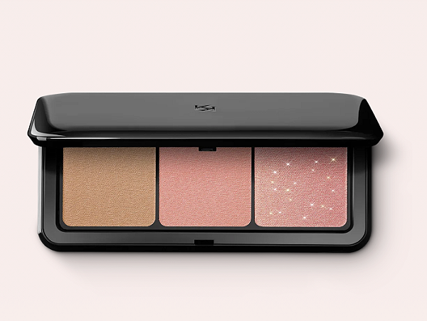 Multi Finish Trio Blush & Bronzer Face Palette Kiko Milano